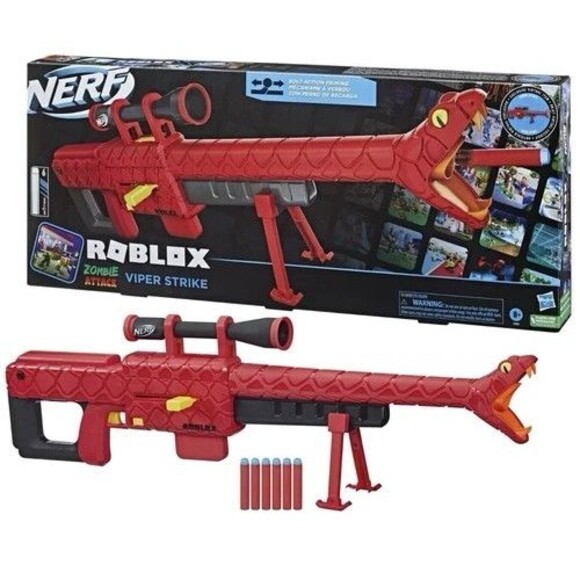 Nerf Roblox Viper Strike Zombie Attack    Brand New - Picture 1 of 9